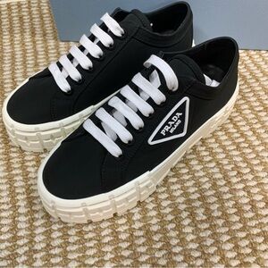 Prada Woman's Black Sneakers